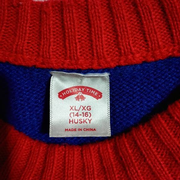 Ugly Christmas Sweater W XS/S Kids XL Husky !4/16 Penguin Video Game EASY CARE - Picture 5 of 12